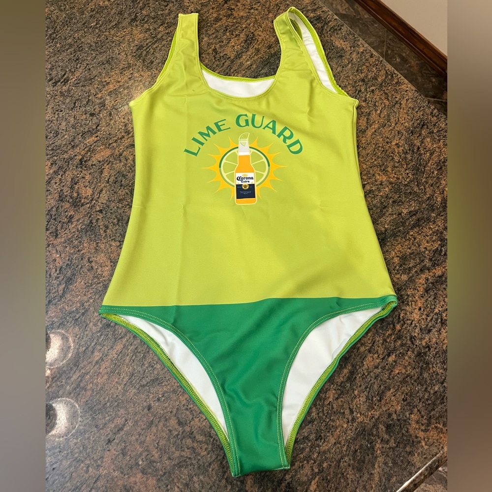 Corona women’s Lime Guard One Piece Swimsuit - limited edition. Size S, M & L!